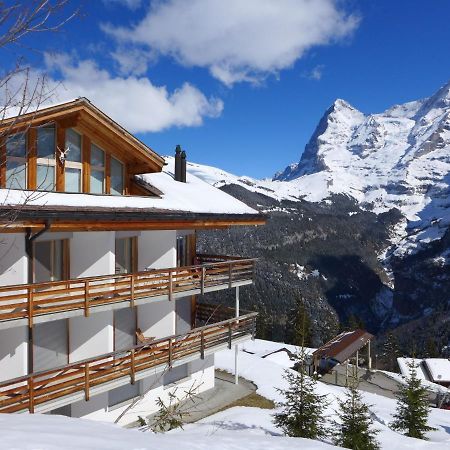 Apartment Gloria Sued By Interhome Mürren Exterior foto