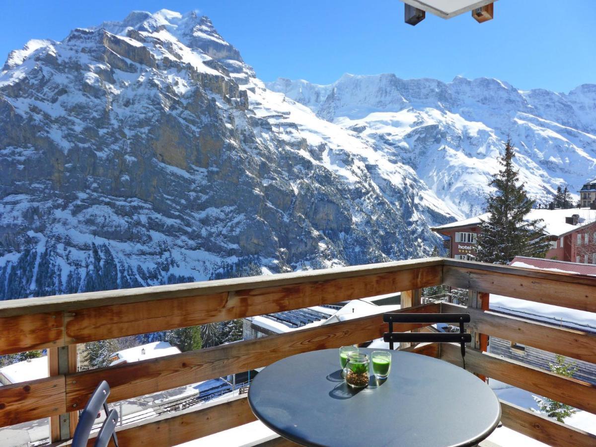 Apartment Gloria Sued By Interhome Mürren Exterior foto