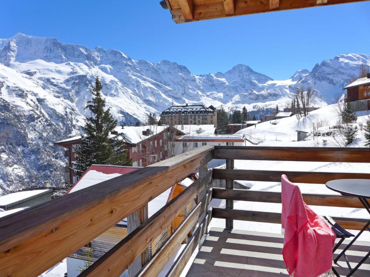 Apartment Gloria Sued By Interhome Mürren Exterior foto