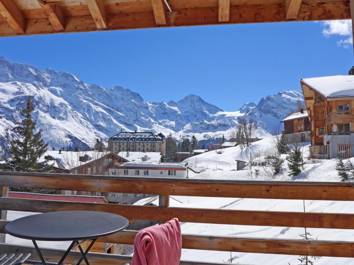 Apartment Gloria Sued By Interhome Mürren Exterior foto
