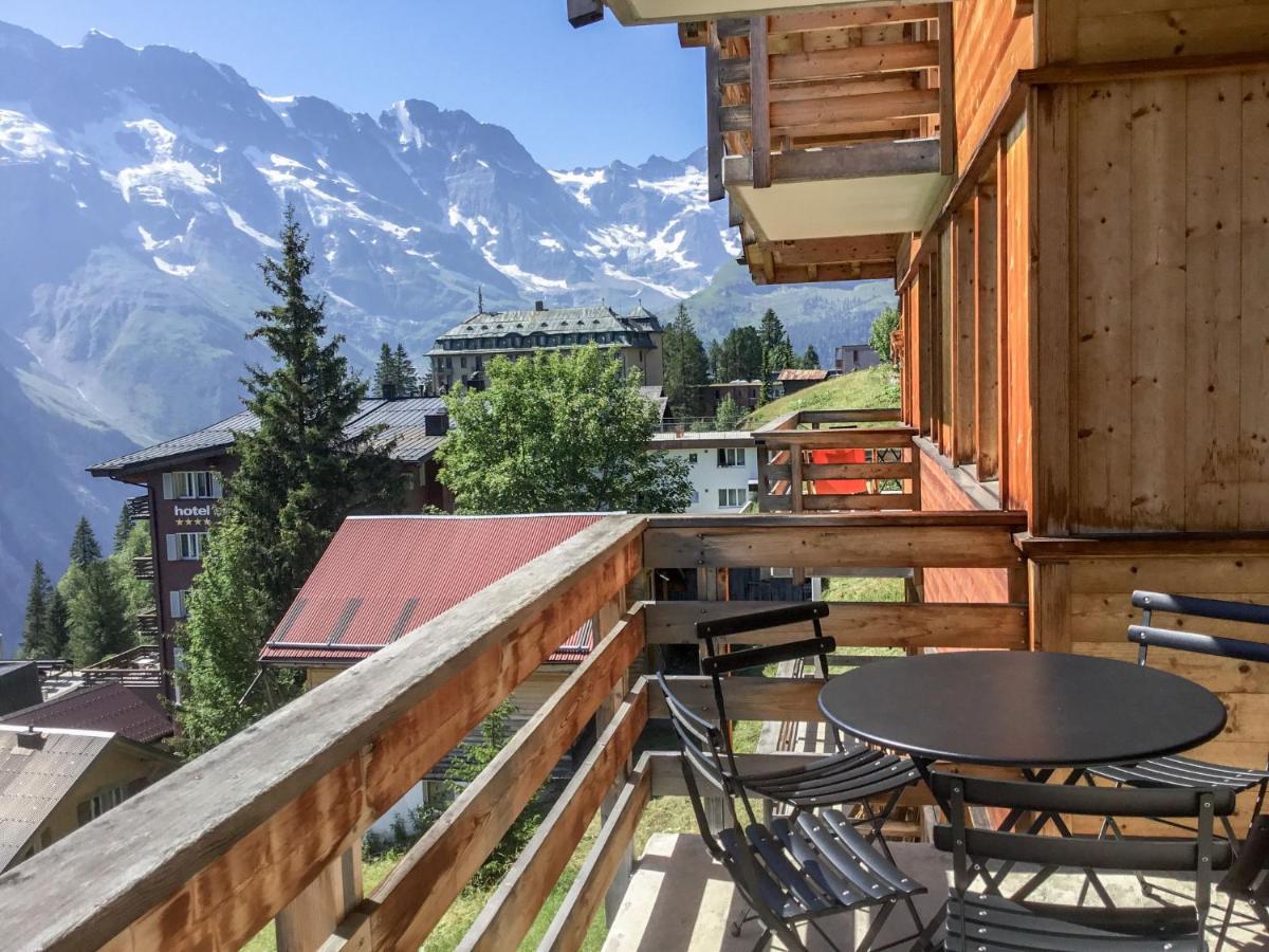 Apartment Gloria Sued By Interhome Mürren Exterior foto
